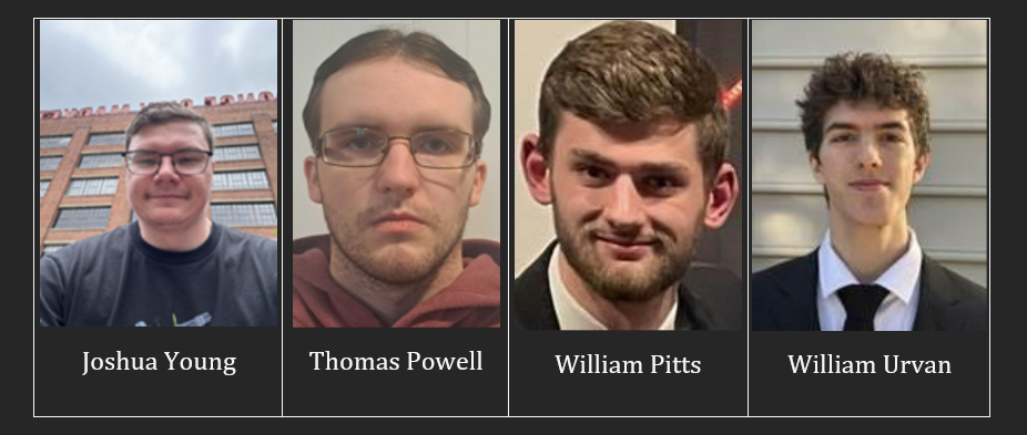 Joshua Young, Thomas Powell, William Pitts, and William Urvan